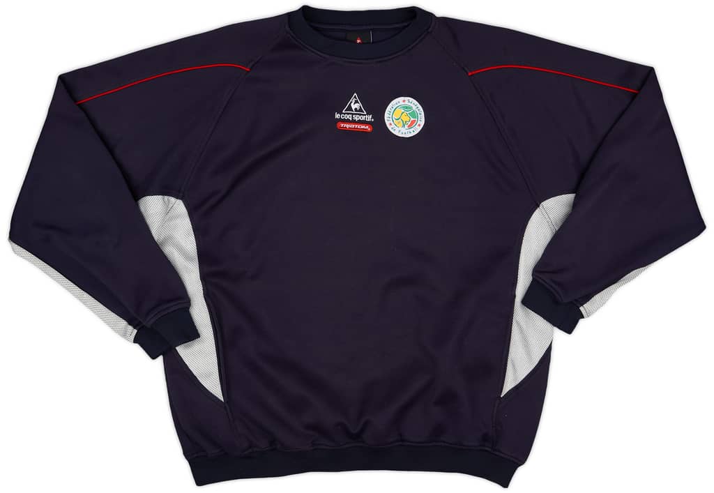 2002-03 Senegal Le Coq Sportif Sweat Top - 9/10 - (XL)