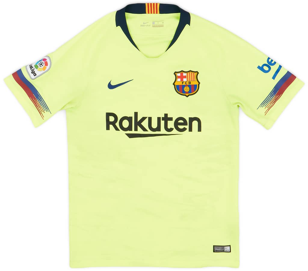 2018-19 Barcelona Away Shirt - 5/10 - (S)