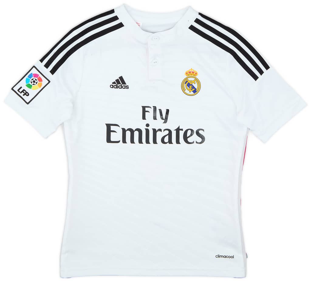 2014-15 Real Madrid Home Shirt - 8/10 - (M.Boys)