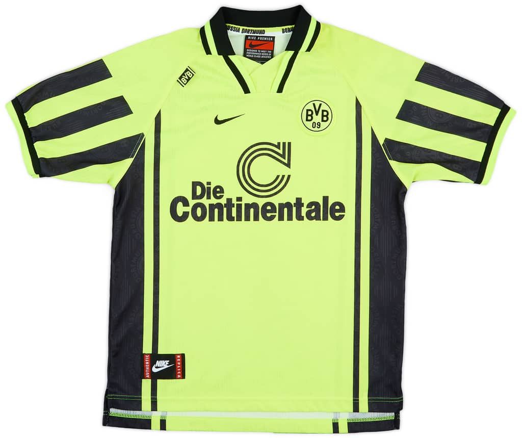 1996-97 Borussia Dortmund Home Shirt - 8/10 - (XL.Boys)