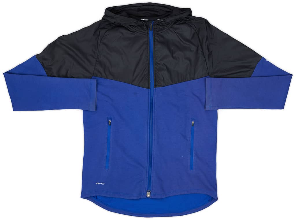 2012-13 Manchester United Nike Hooded Rain Jacket - 9/10 - (L)