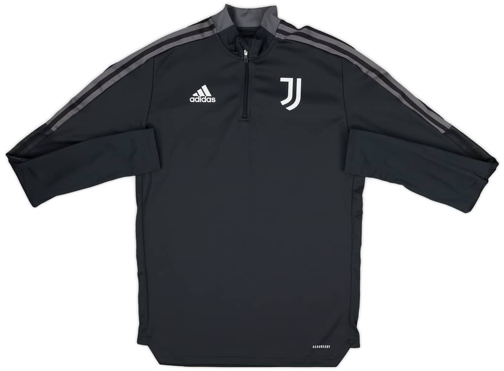 2021-22 Juventus adidas 1/4 Zip Drill Top - 10/10 - (M)