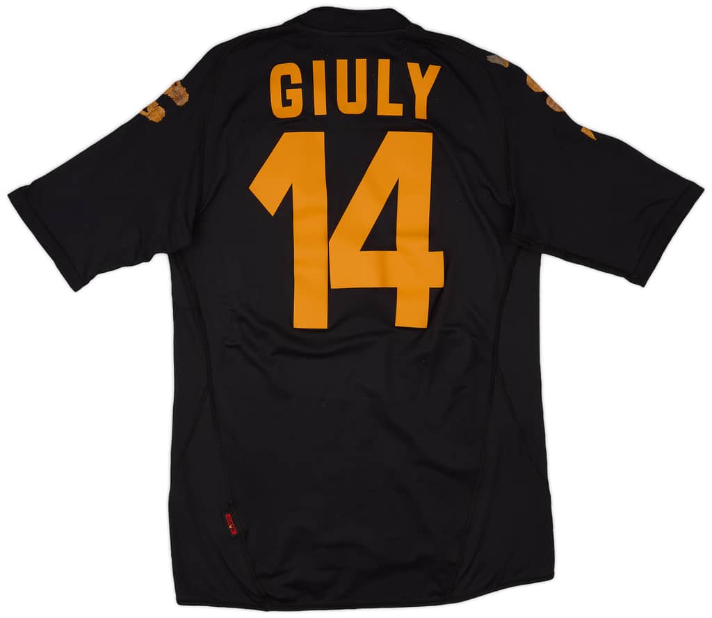 2007-08 Roma Third Shirt Giuly #14 - 6/10 - (L)