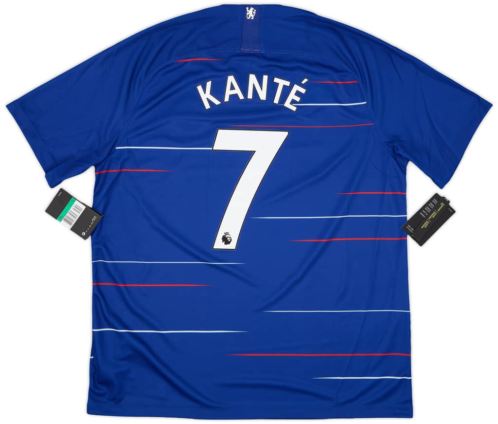 2018-19 Chelsea Home Shirt Kante #7 (XL)