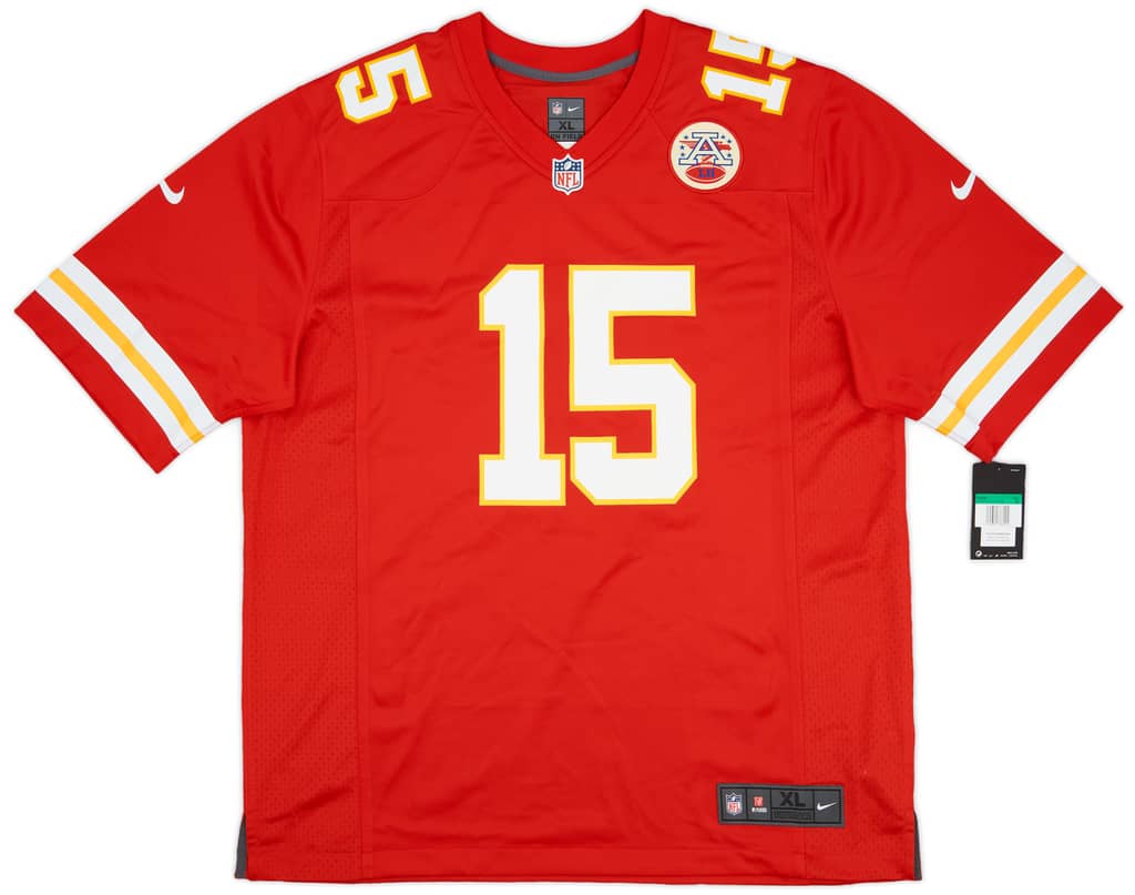 2017-24 Kansas City Chiefs Mahomes #15 Nike Game Home Jersey (XL)