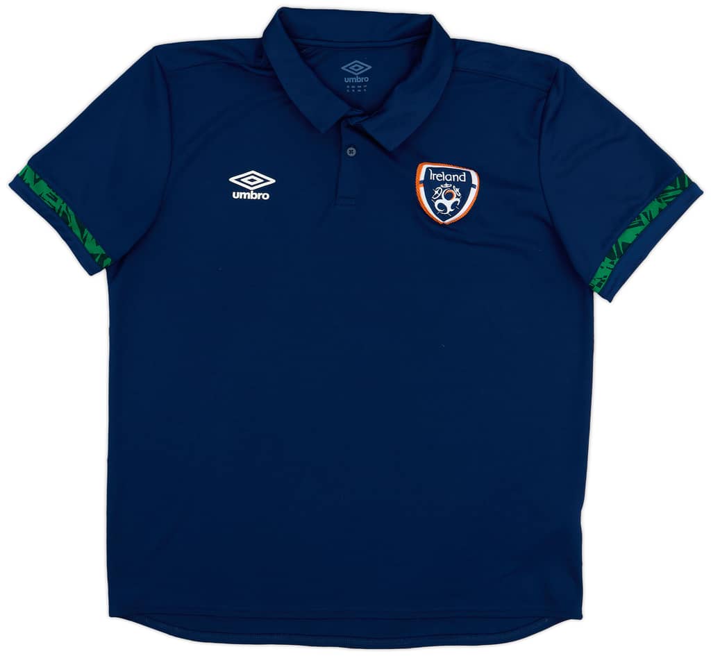 2020-21 Ireland Umbro Polo Shirt - 9/10 - (XL)