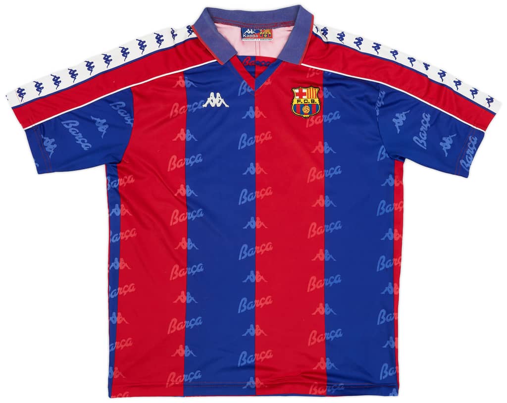 1992-95 Barcelona Home Shirt - 8/10 - (L)