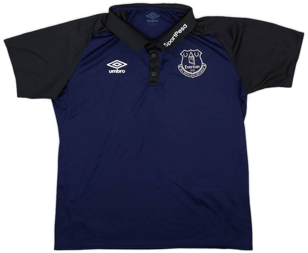 2016-17 Everton Umbro Polo Shirt - 8/10 - (L)