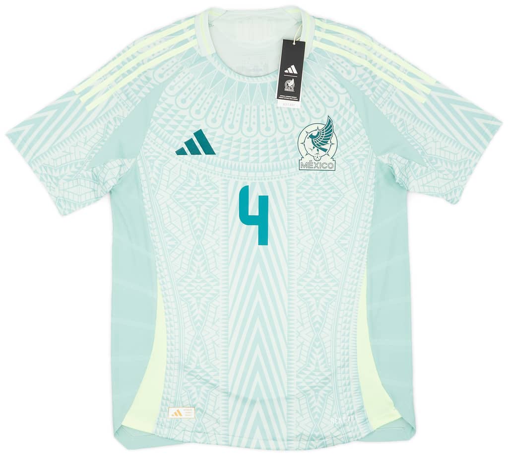 2024-25 Mexico Authentic Away Shirt E.Alvarez #4