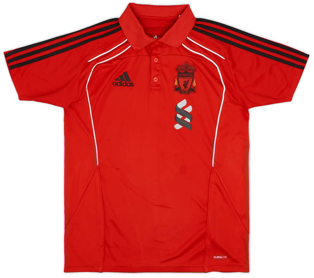 2010-11 Liverpool adidas Polo Shirt - 6/10 - (M)
