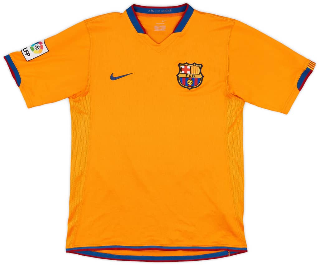 2006-08 Barcelona Away Shirt Messi #19 - 8/10 - (S)