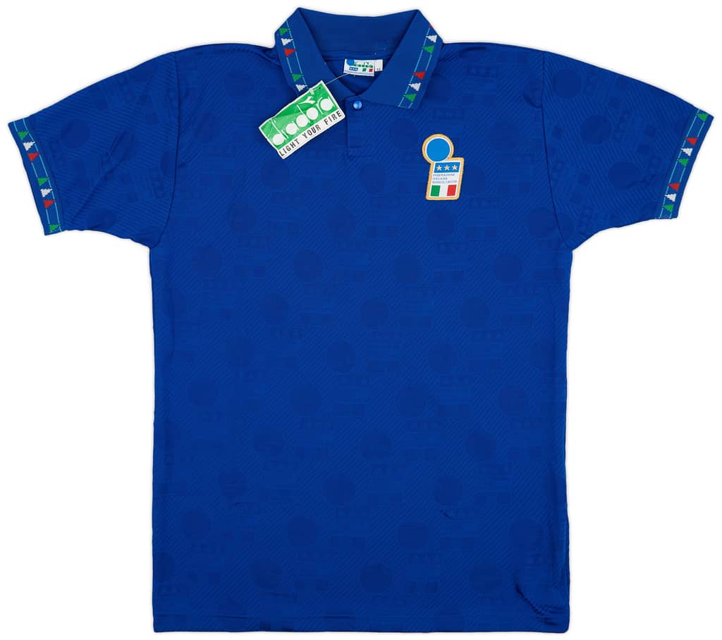 1994 Italy Home Shirt #10 (Baggio) (M)