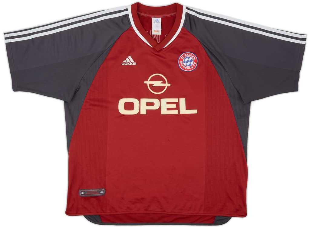 2001-02 Bayern Munich Home Shirt Salihamidzic #20 - 6/10 - (XXL)