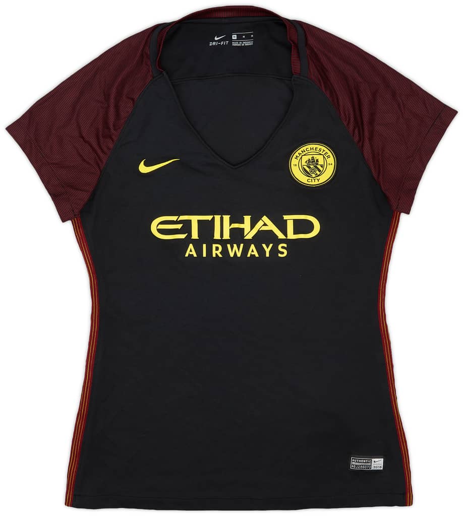 2016-17 Manchester City Away Shirt - 9/10 - (Women's M)
