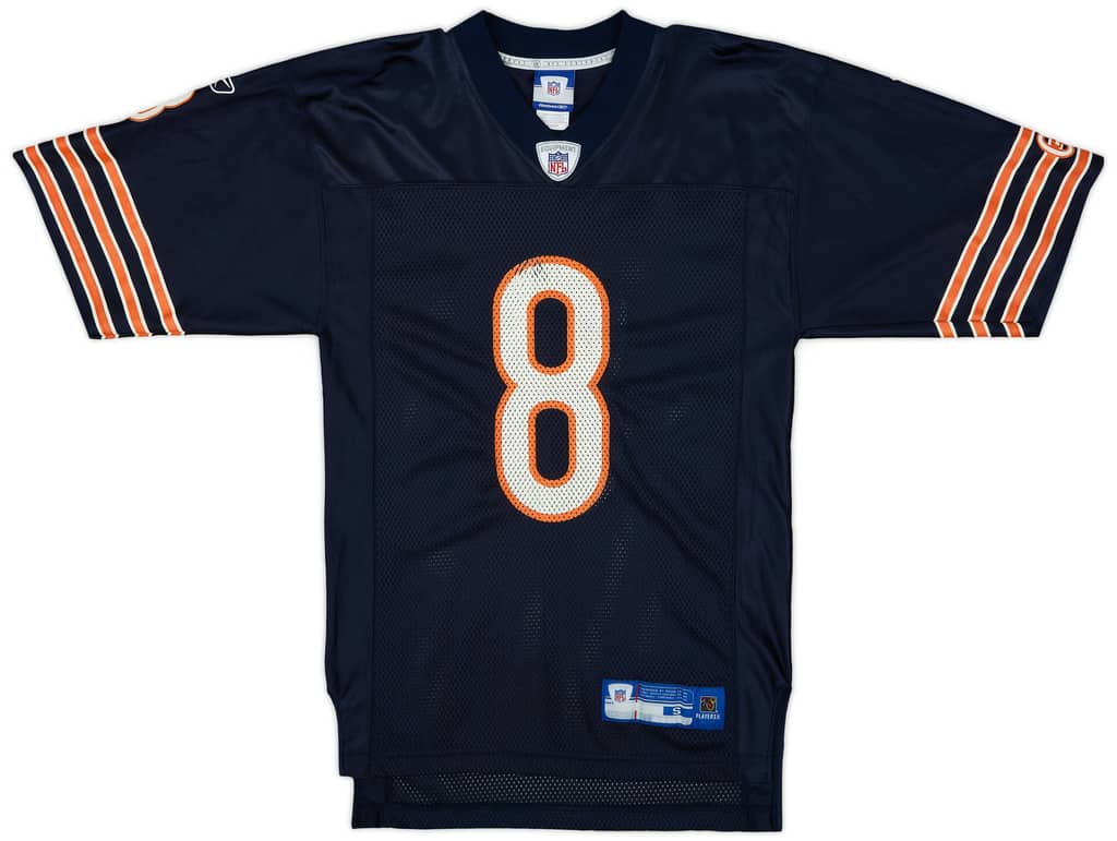 2005-06 Chicago Bears Grossman #8 'Signed' Reebok On Field Home Jersey - 5/10 - (S)