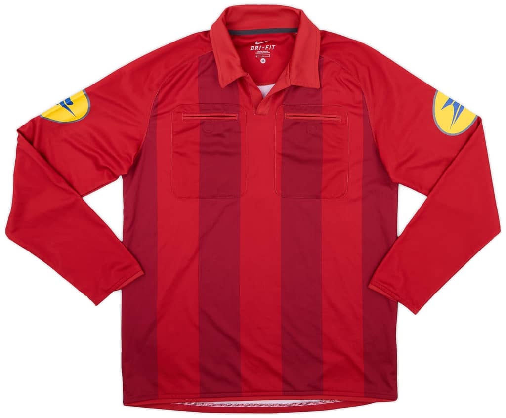 2011-12 Nike Ligue 1 Referee L/S Shirt - 7/10 - (M)