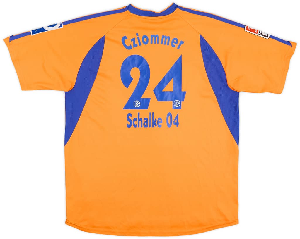 2003-04 Schalke Third Shirt Cziommer #24 - 6/10 - (XL.Boys)