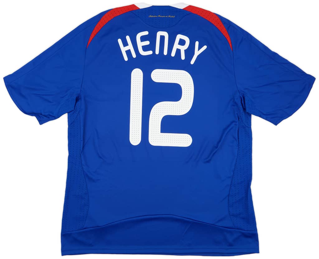 2007-08 France Home Shirt Henry #12 (XL)