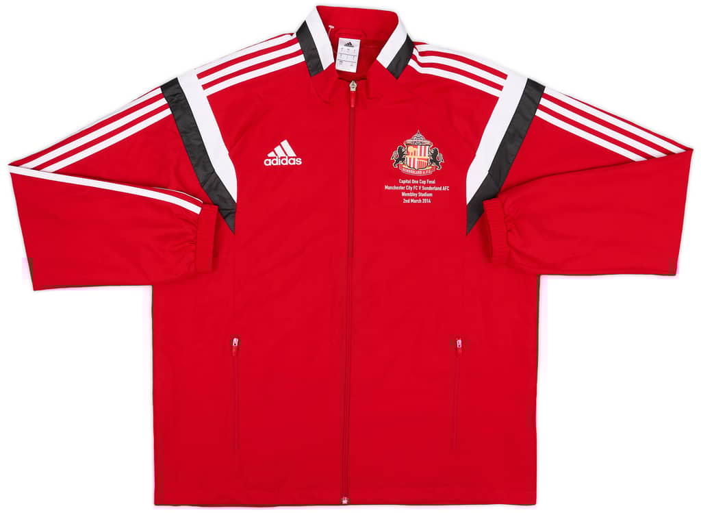 2013-14 Sunderland adidas Track Jacket - 10/10 - (L)