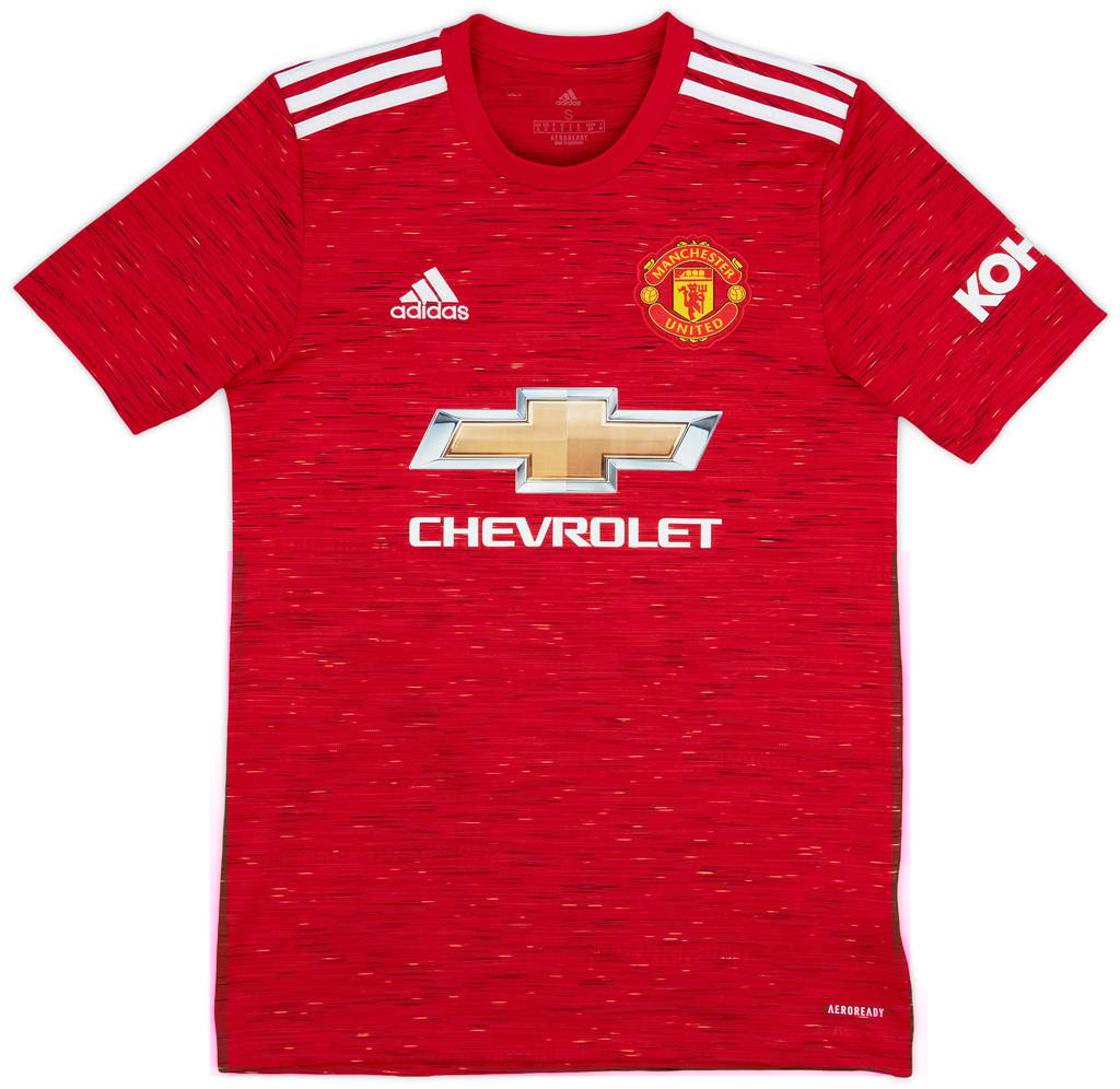 2020-21 Manchester United Home Shirt B.Fernandes #18 - 9/10 - (S)