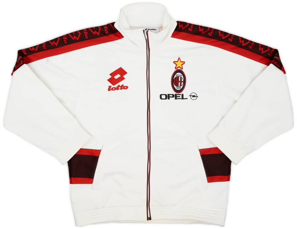 1995-96 AC Milan Lotto Track Jacket - 7/10 - (S)
