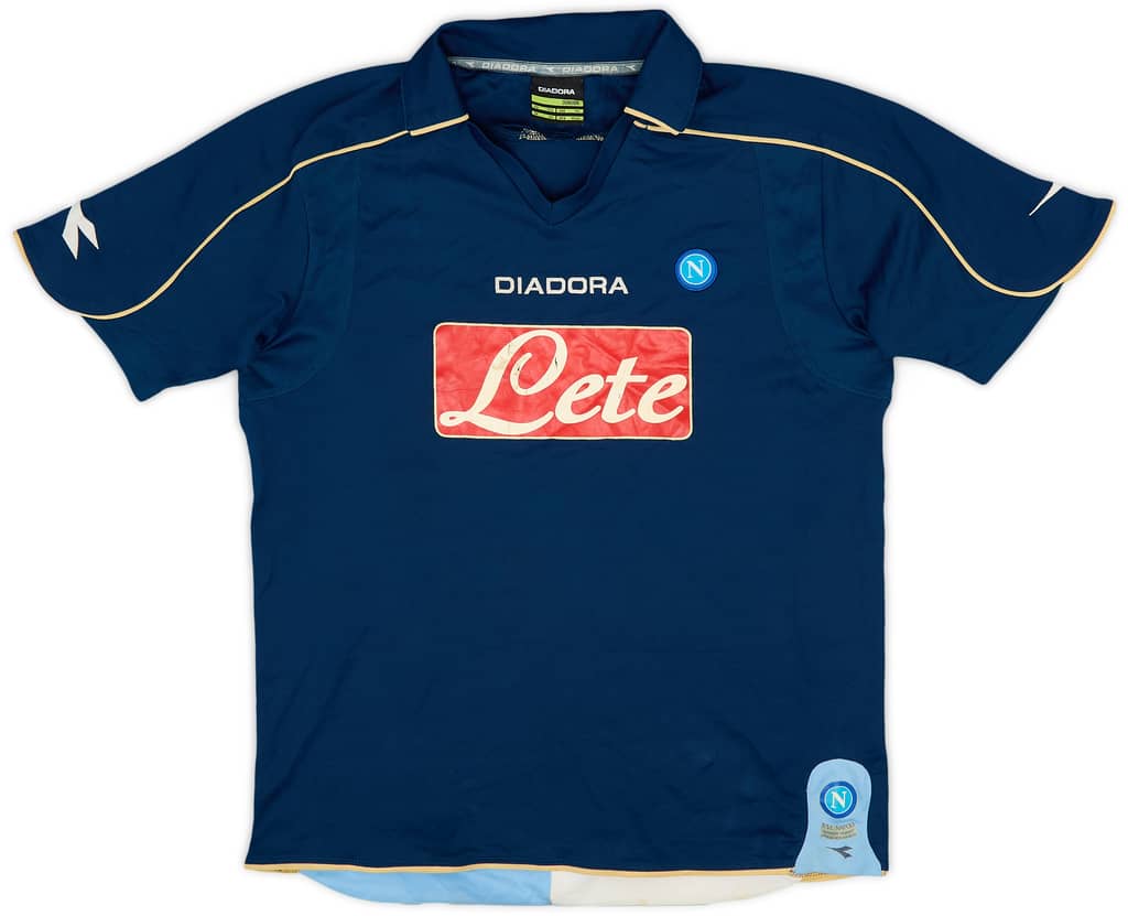 2008-09 Napoli Third Shirt - 5/10 - (XL.Boys)