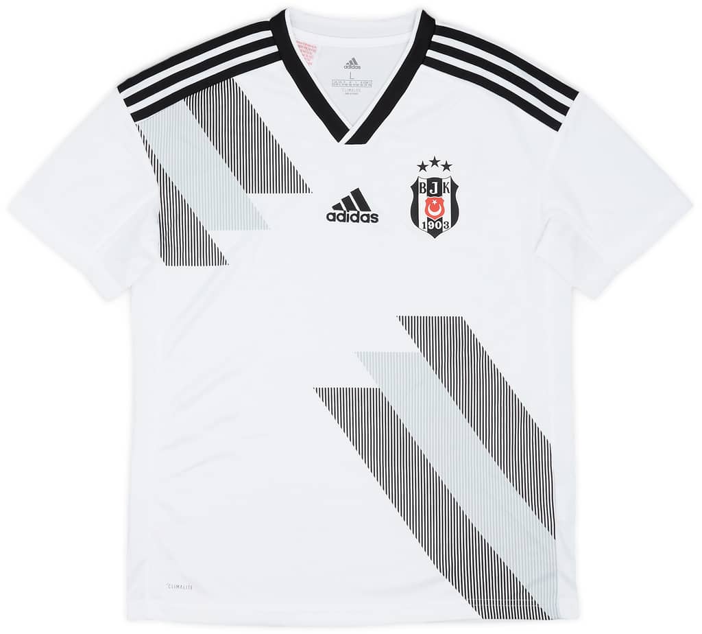 2019-20 Besiktas Home Shirt - 9/10 - (L.Boys)