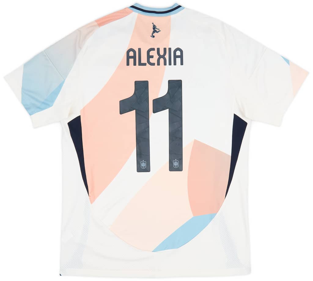 2025-26 Spain Women's Away Shirt Alexia #11 (Unisex fit)