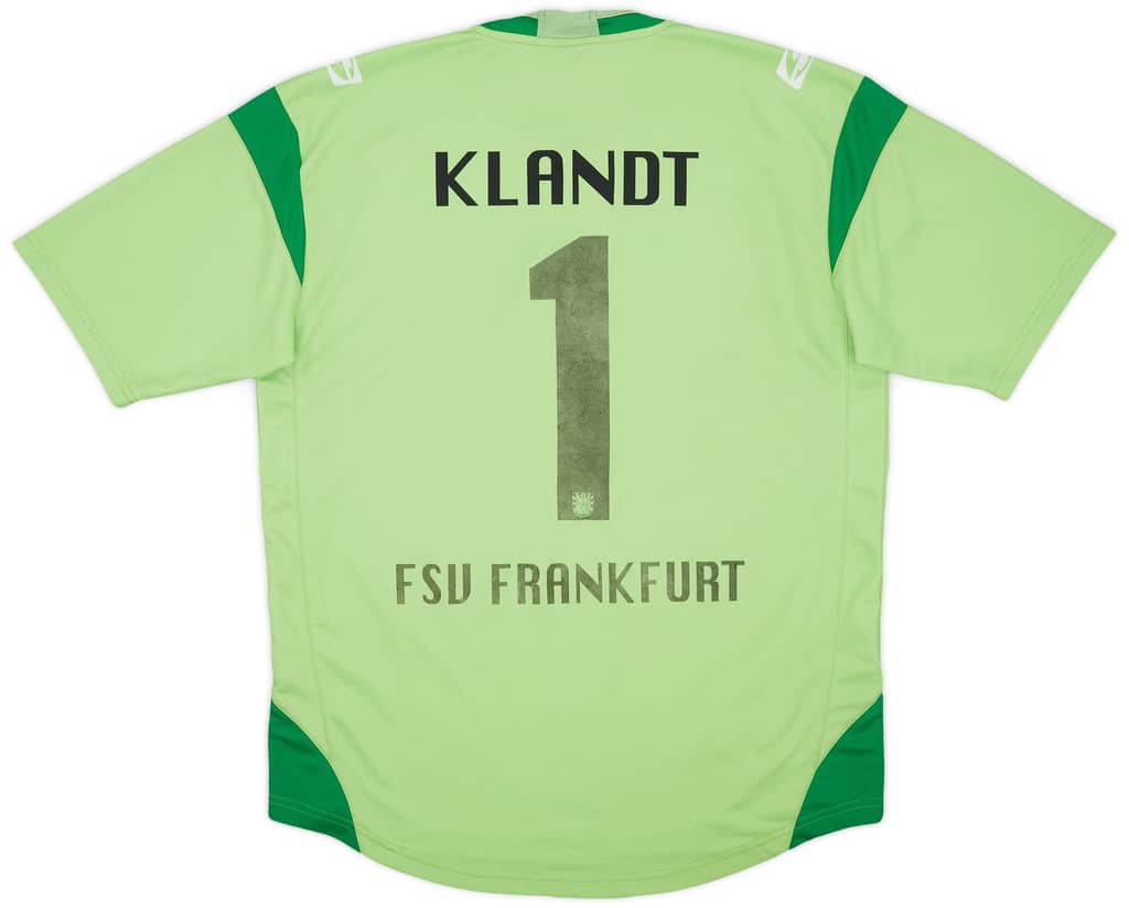 2010-11 FSV Frankfurt GK Shirt Klandt #1 - 6/10 - (L/XL)