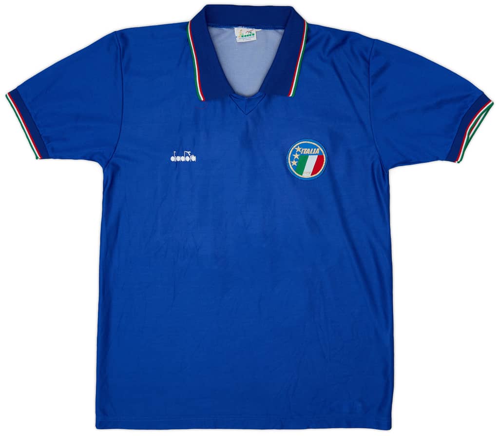 1986-91 Italy Home Shirt #20 - 8/10 - (L)
