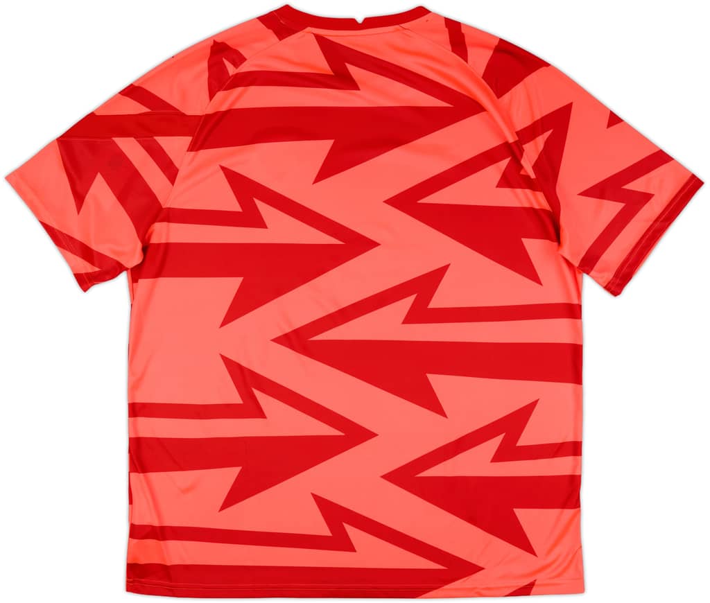 2021-22 Atletico Madrid Player Issue Pre-Match Shirt - 7/10 - (XXL)