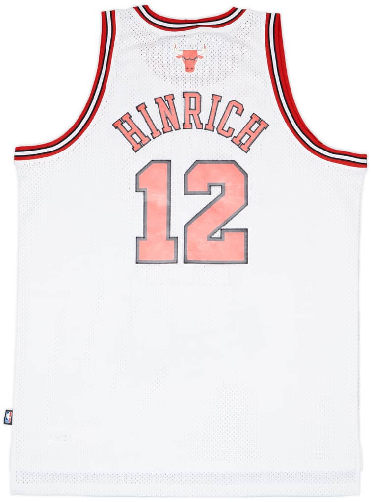 2006-10 Chicago Bulls Hinrich #12 adidas Swingman Home Jersey - 6/10 - (XXL)