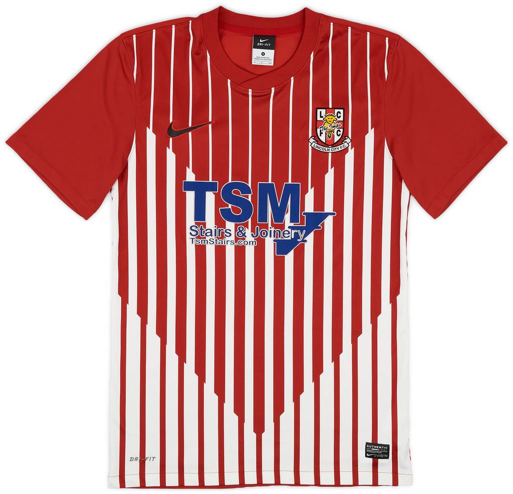 2011-12 Lincoln City Home Shirt - 6/10 - (S)