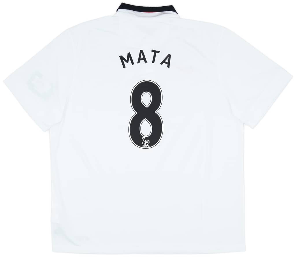 2014-15 Manchester United Away Shirt Mata #8 (XXL)