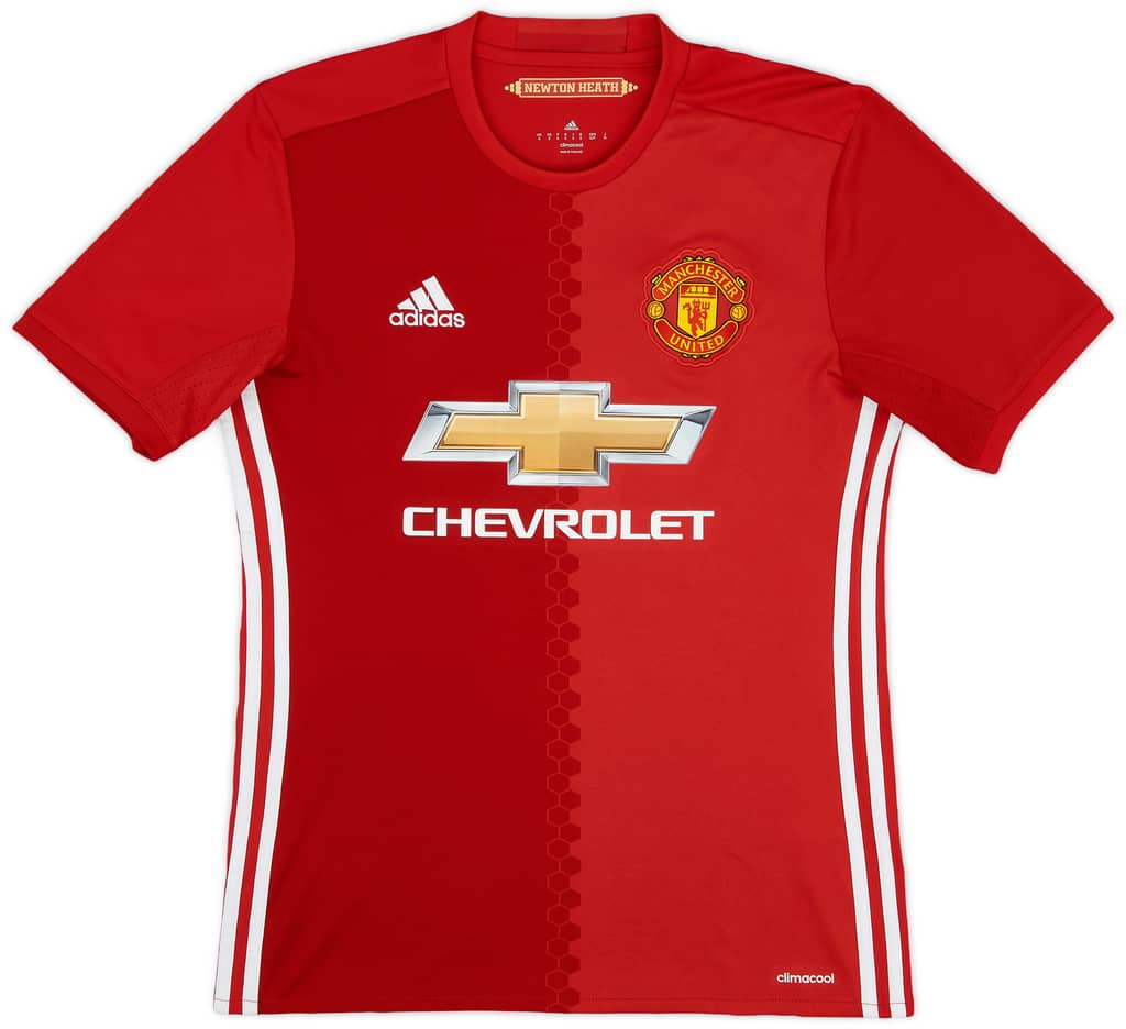 2016-17 Manchester United Home Shirt Ibrahimovic #9 - 8/10 - (S)