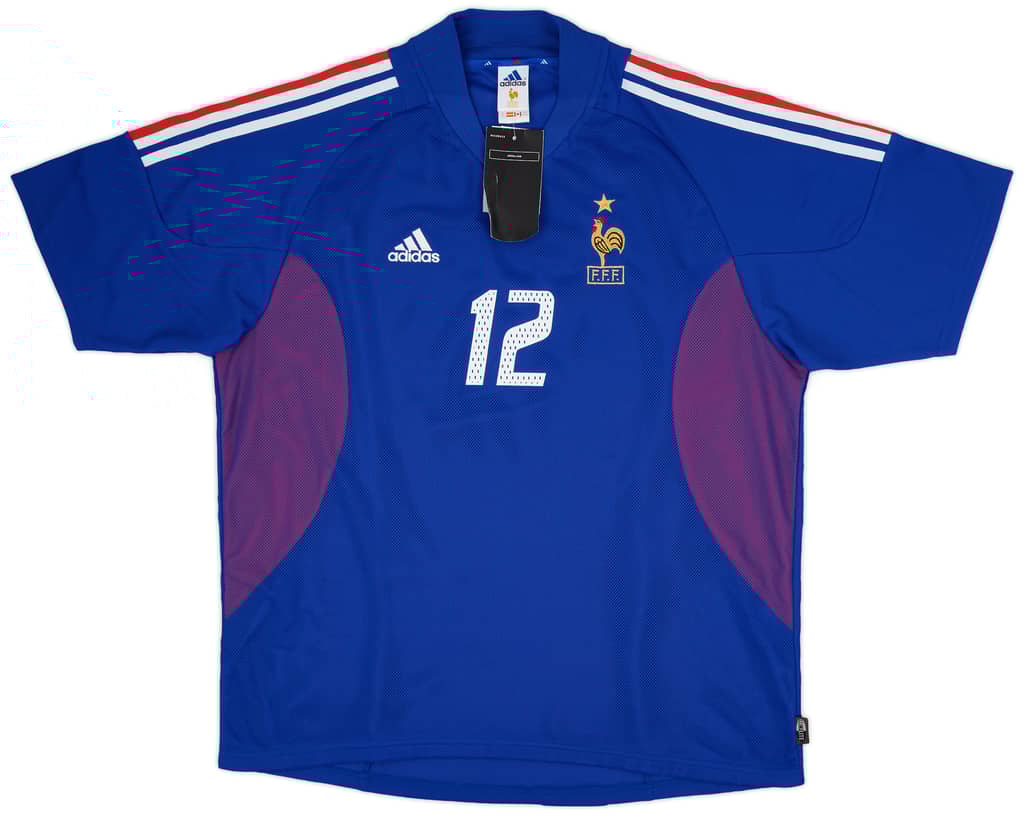 2002-04 France Home Shirt Henry #12 (XL)