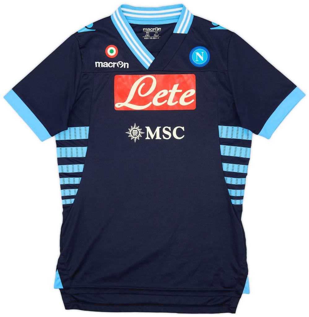 2012-13 Napoli Away Shirt - 8/10 - (XL.Boys)