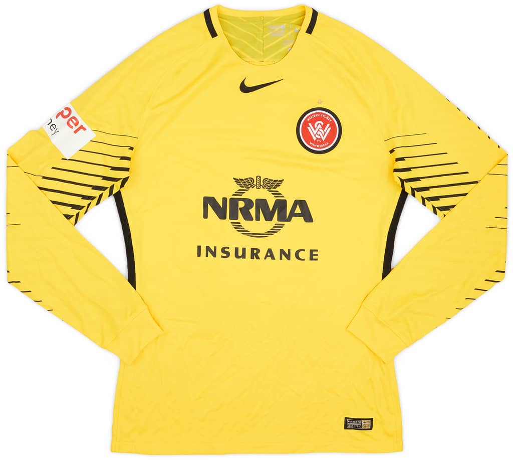 2016-17 Western Sydney Wanderers Player Issue GK Shirt - 9/10 - (M)