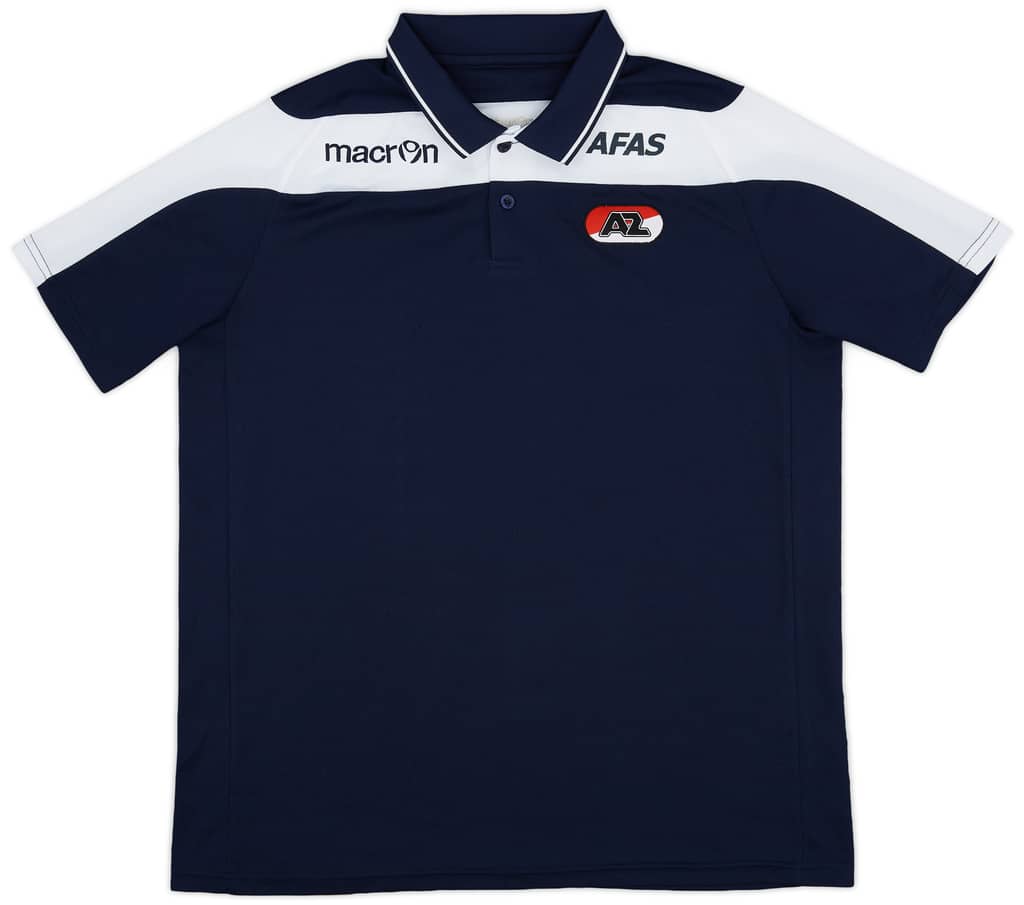2012-13 AZ Alkmaar Macron Polo Shirt - 9/10 - (L)