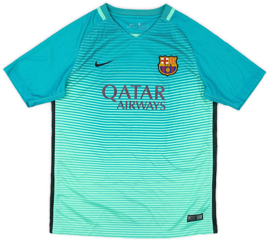 2016-17 Barcelona Third Shirt - 9/10 - (XL.Boys)