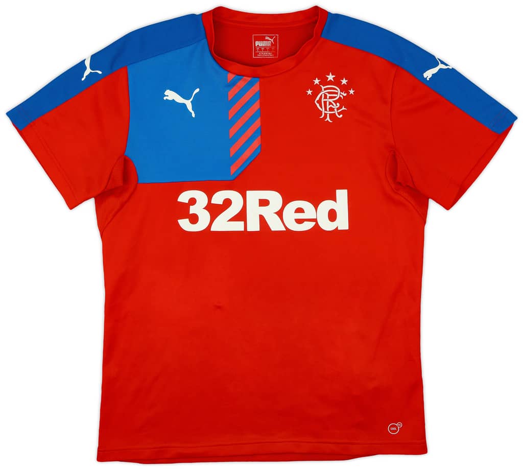 2015-16 Rangers Puma Training Shirt - 9/10 - (L)