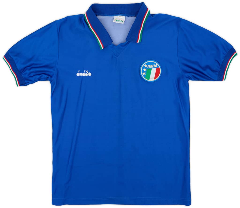 1986-91 Italy Home Shirt - 8/10 - (M)