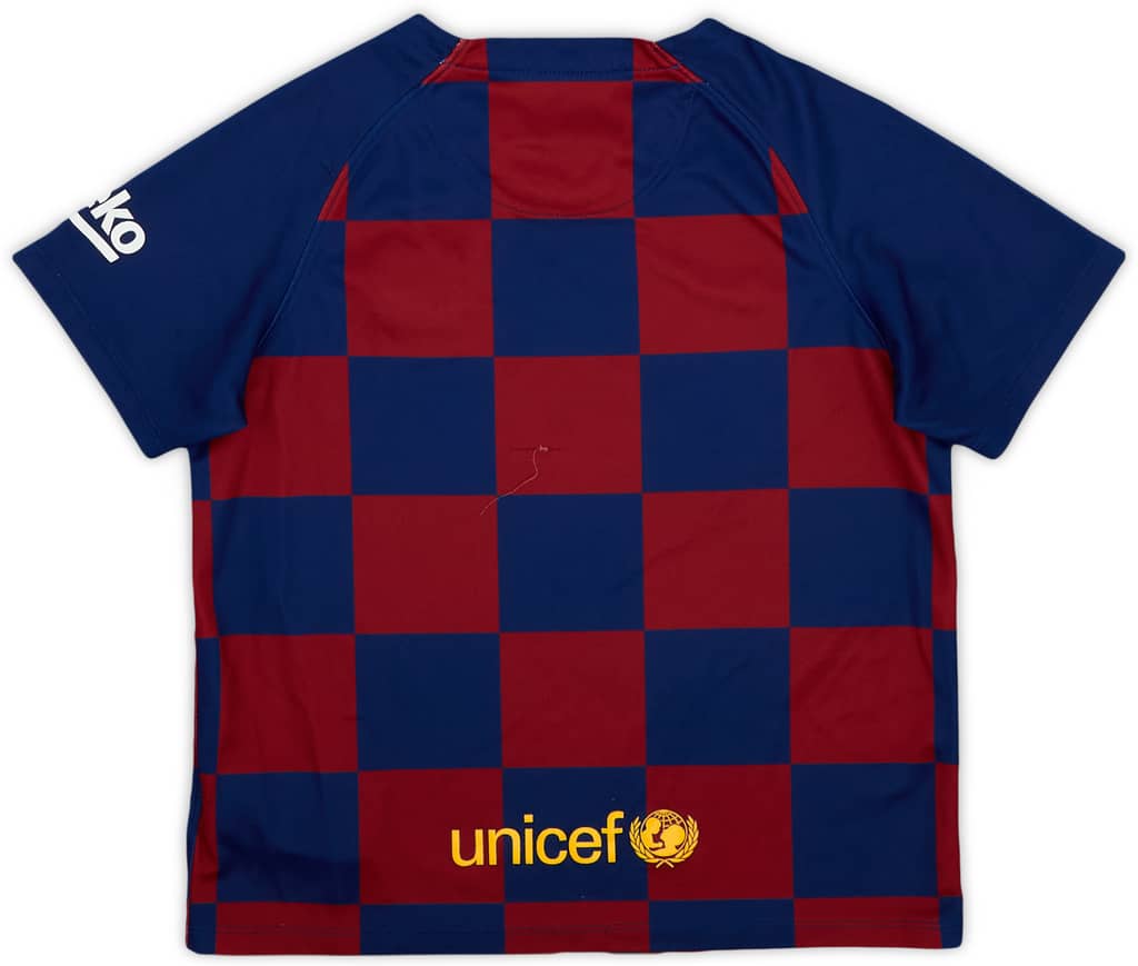 2019-20 Barcelona Home Shirt - 8/10 - (6-7 Years)