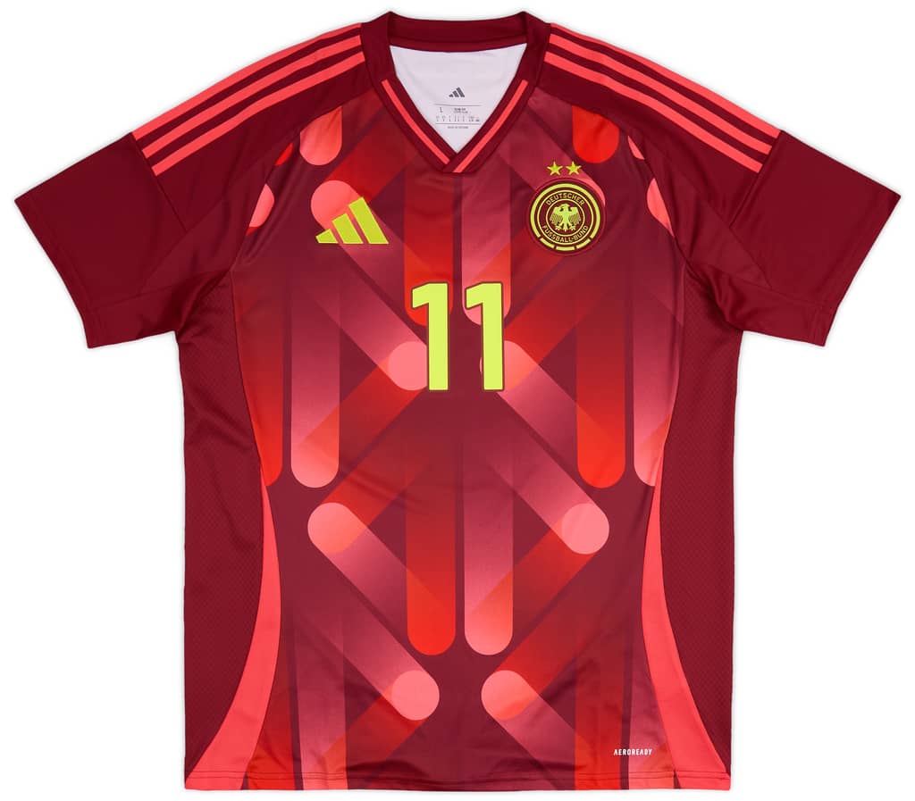 2025-26 Germany Women's Away Shirt Schuller #11 (Unisex fit)