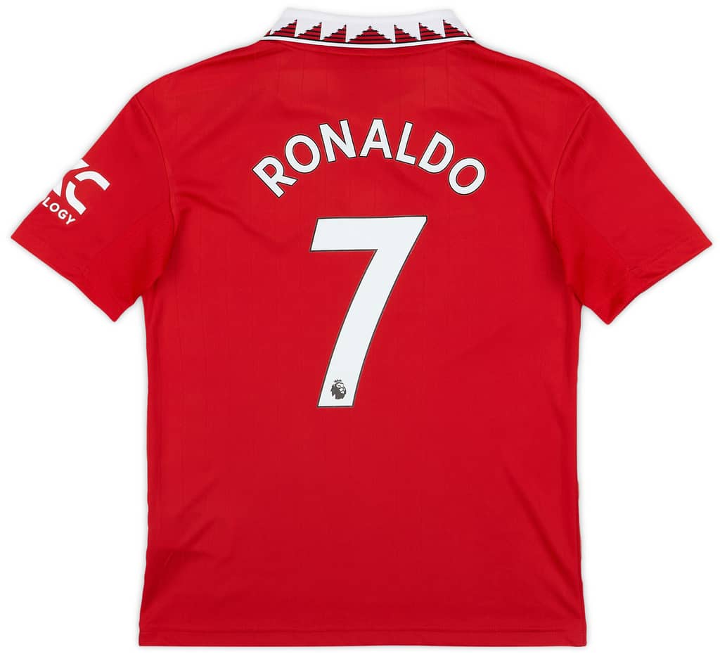 2022-23 Manchester United Home Shirt Ronaldo #7 (KIDS)
