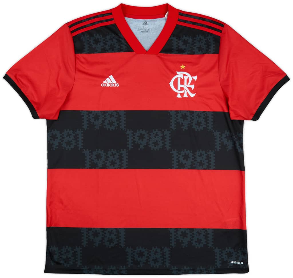 2021 Flamengo Home Shirt - 10/10 - (XL)