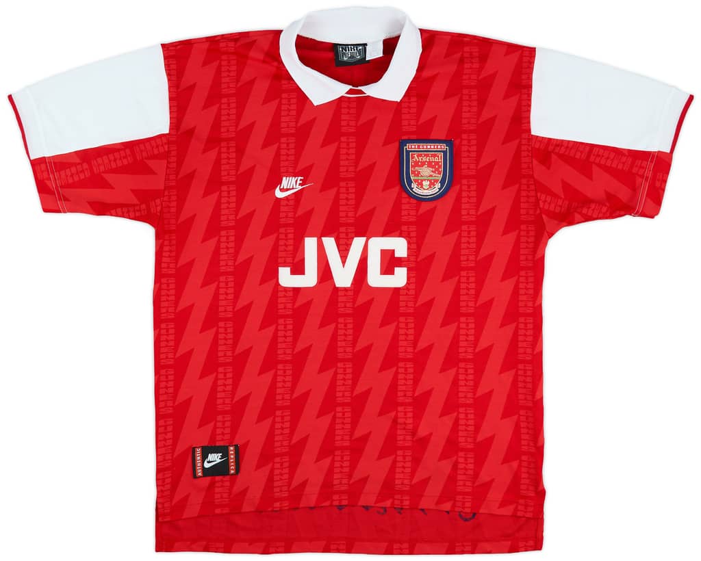 1994-96 Arsenal Home Shirt Wright #8 - 10/10 - (XL)