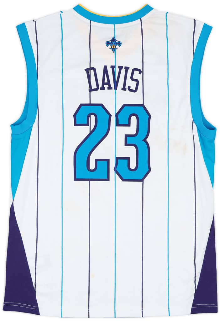2012-13 New Orleans Hornets Davis #23 adidas Home Jersey - 6/10 - (M)
