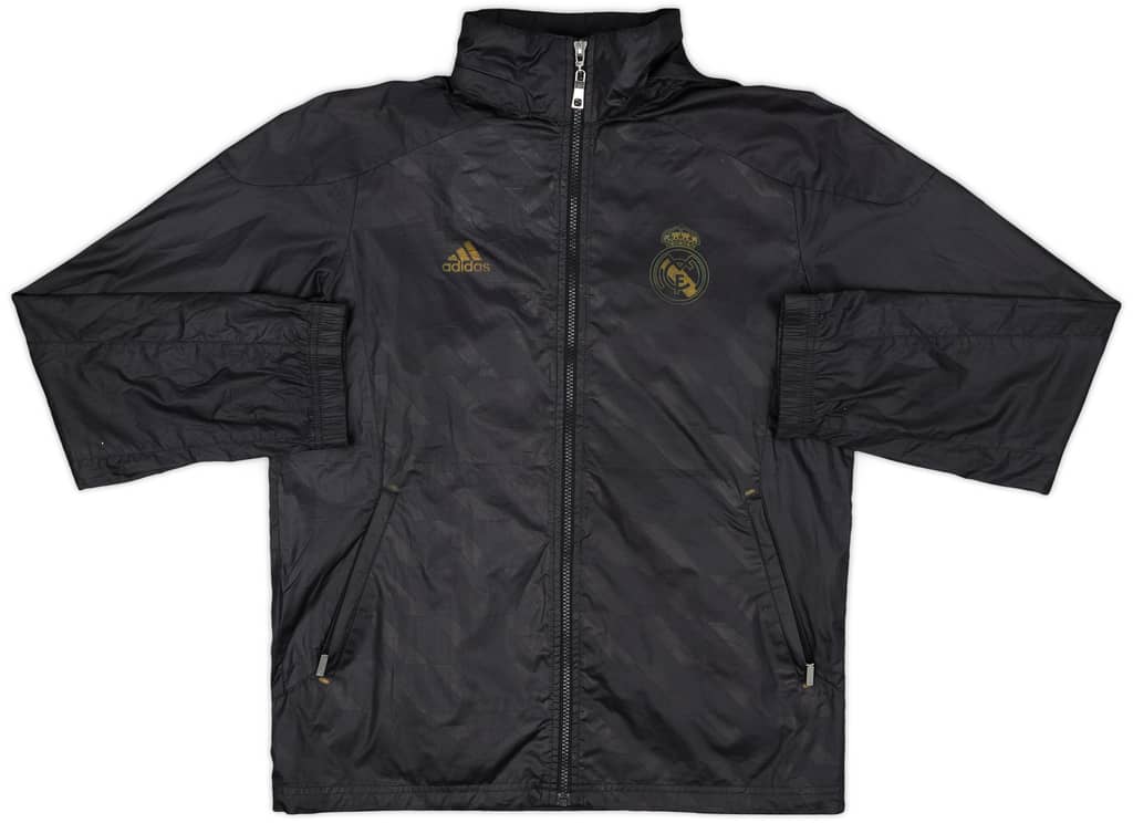 2011-12 Real Madrid adidas Hooded Rain Jacket - 6/10 - (M)