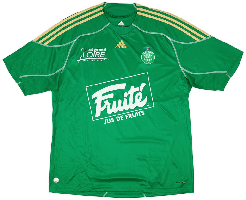 2009-10 Saint Etienne Home Shirt - 8/10 - (XXL)